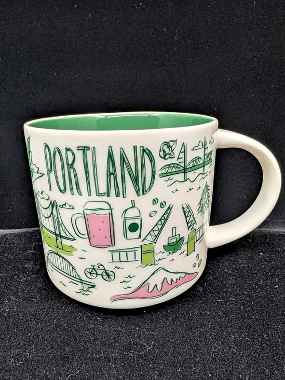 Starbucks Portland Been There Series Across the Globe Collection Ceramic Mug